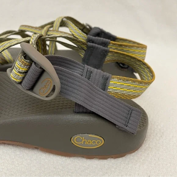 Chaco Zx/2 Classic Outdoor Adjustable Straps Toe Loop Sandal in Gold Size 9 - Picture 8 of 11